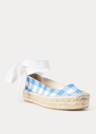 Dámské Plátěné Boty Polo Ralph Lauren Canvas Gingham - 32510-APUJ